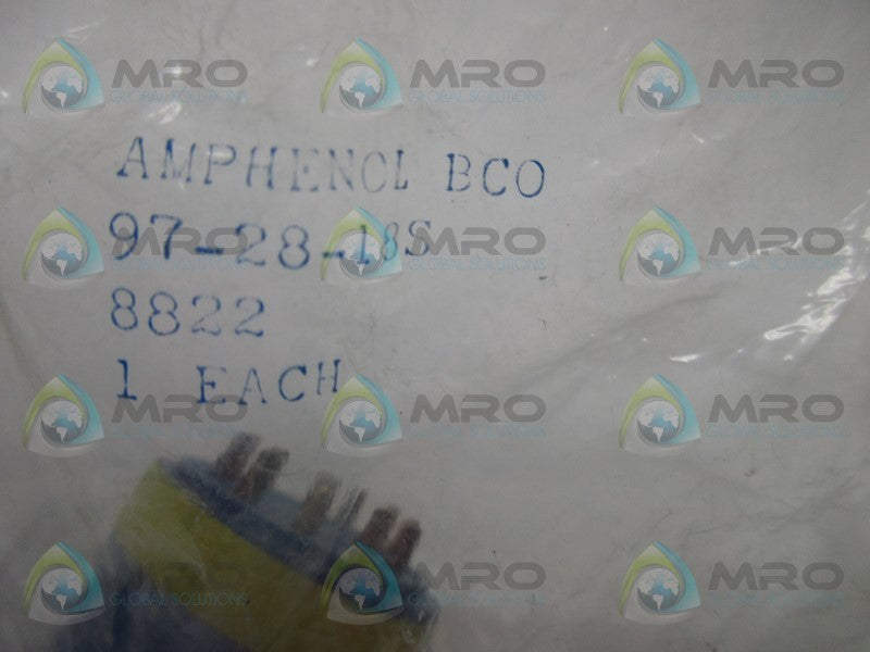 AMPHENOL 97-28-18S CIRCULAR INSERT  NSMP