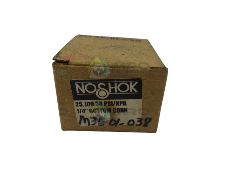 NOSHOK 25.100.30-PSI/KPA PRESSURE GAUGE  NSMP