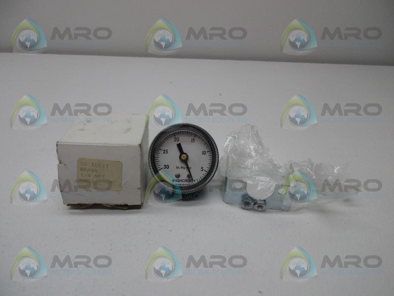 ASHCROFT 201001T PRESSURE GAUGE  NSMP
