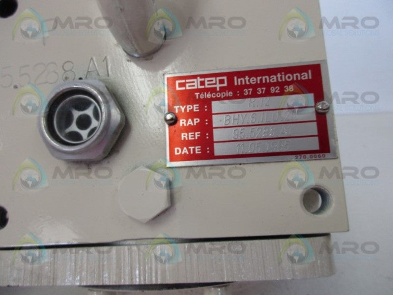 CATEP INTERANATIONAL R.12 SPIRAL BEVEL GEARBOX  NSNP