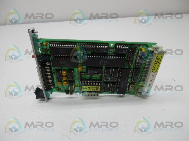 LEUKHARDT SIF-112-02 CIRCUIT BOARD CARD  UNMP