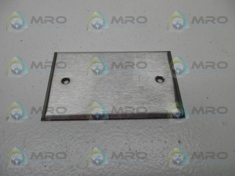 MULBERRY 50151 STAINLESS STEEL SINGLE GANG WALL PLATE  NSMP