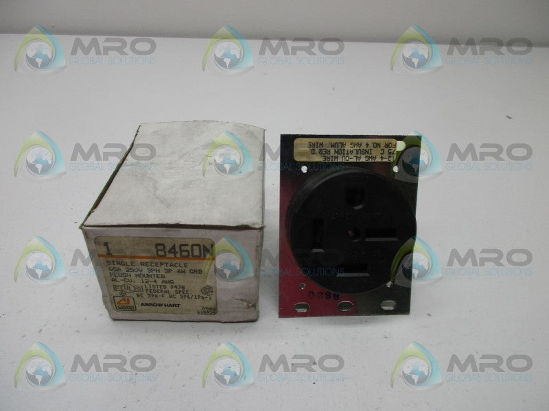 ARROW HART 8460N SINGLE RECEPTACLE  NSMP