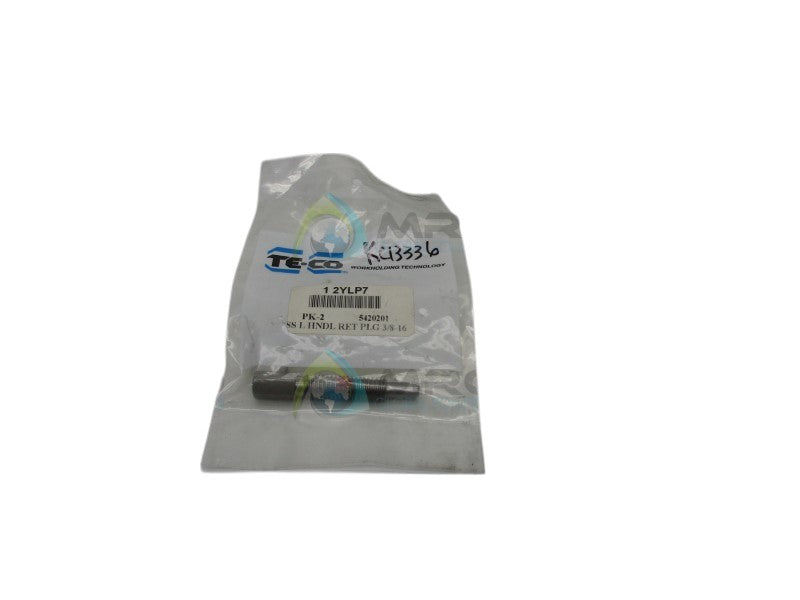 TECO PK-2 SS L HNDL RET PLG 3/8-16  NSNP