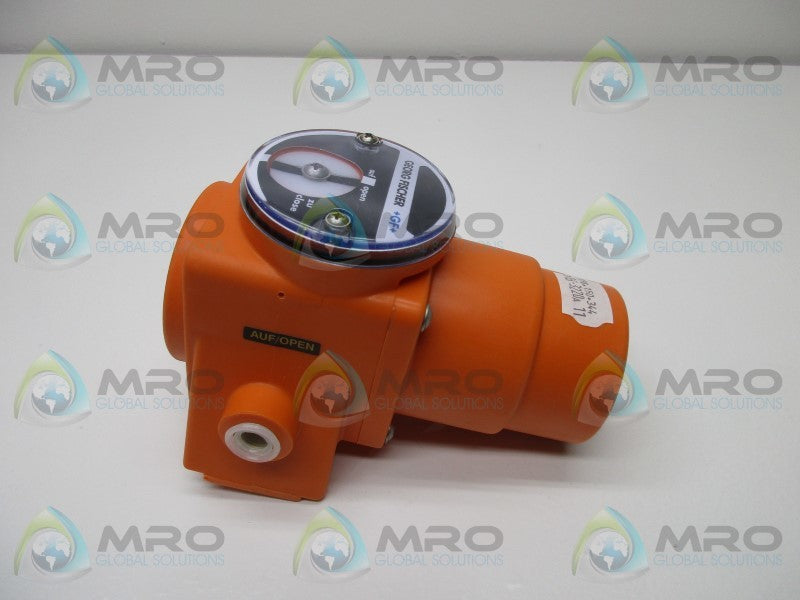 GEORG FISHER 198.150.344 PNEUMATIC ACTUATOR BALL VALVE  NSNP