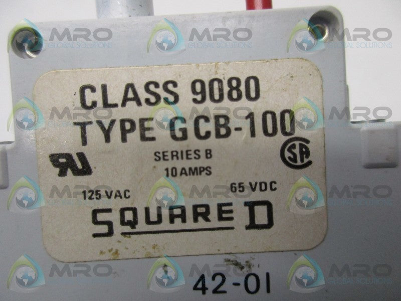 SQUARE D 9080-GCB-100 CIRCUIT PROTECTOR  UNMP