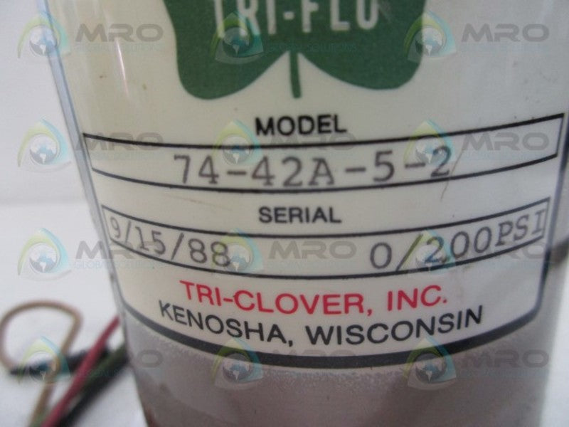TRI-CLOVER 74-42A-5-2 PRESSURE SENSOR  UNMP