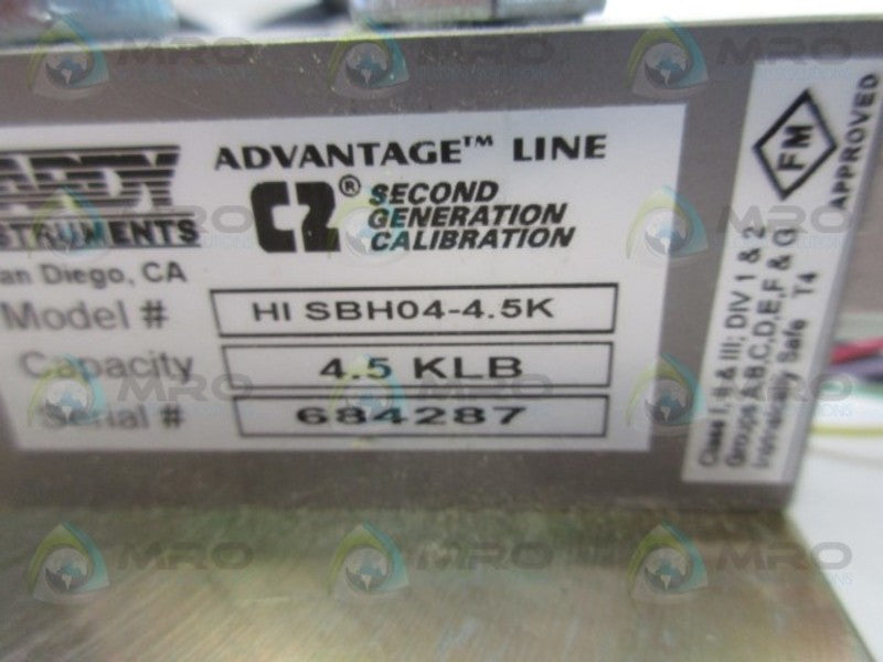 HARDY INSTRUMENTS HI-SBH04-4.5K LOAD POINT ASSEMBLY  UNMP