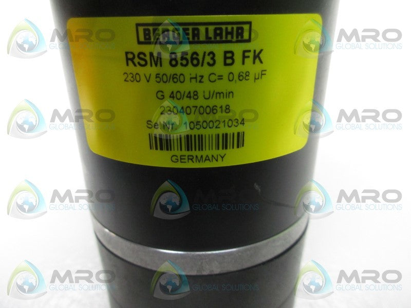 BERGER LAHR RSM856/3BFK MOTOR  NSNP
