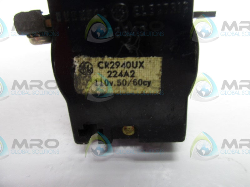 GENERAL ELECTRIC CR2940UX-224A2 CONTACT BLOCK  UNMP