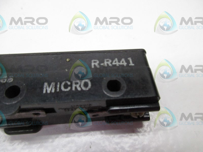 MICRO SWITCH R-R441 LIMIT SWITCH  UNMP