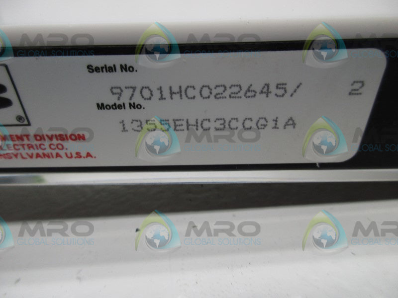 BROOKS INSTURMENTS 1355EHC3CC1A FLOWMETER  NSNP
