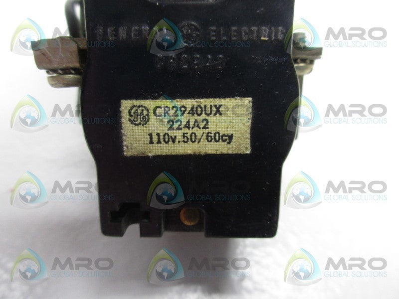 GENERAL ELECTRIC CR2940UX-224A2 BLUE PUSHBUTTON ILLUMINATED  UNMP