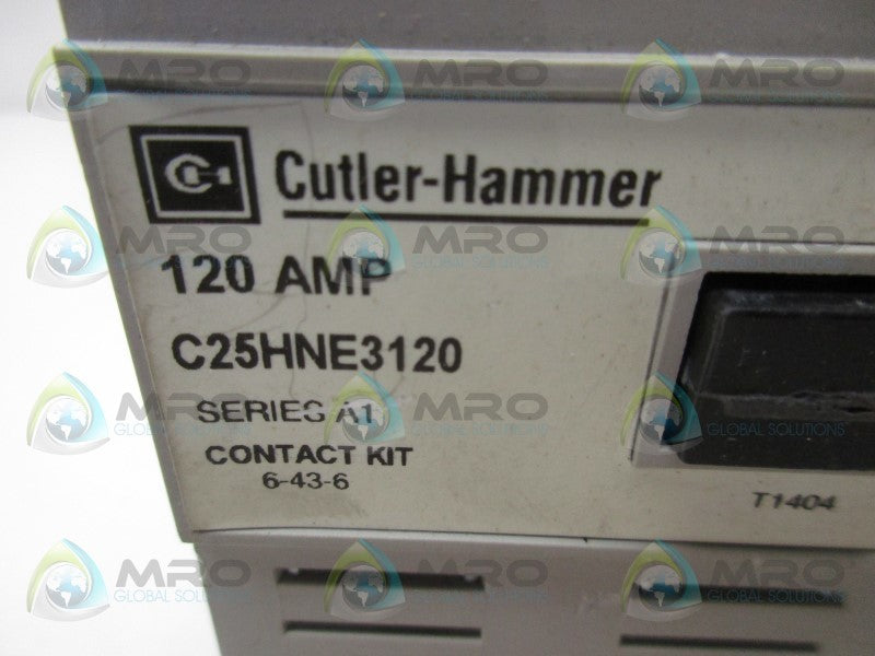 CUTLER HAMMER C25HNE3120 CONTACTOR  NSMP