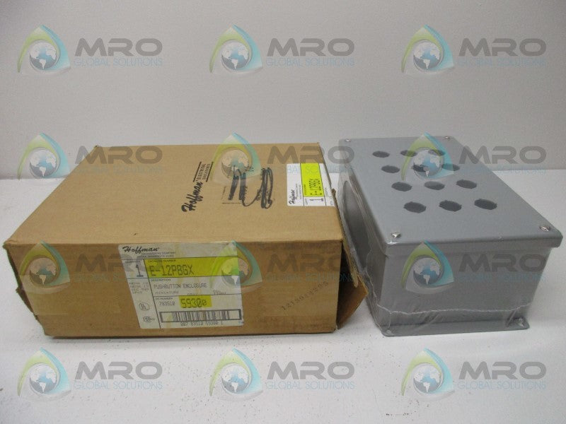 HOFFMAN E-12PBGX PUSHBUTTON ENCLOSURE  NSMP
