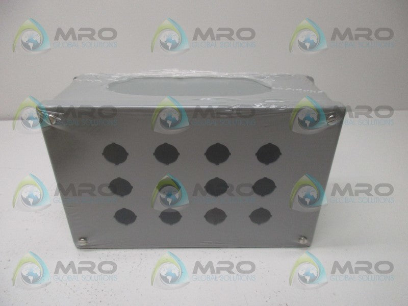 HOFFMAN E-12PBGX PUSHBUTTON ENCLOSURE  NSMP