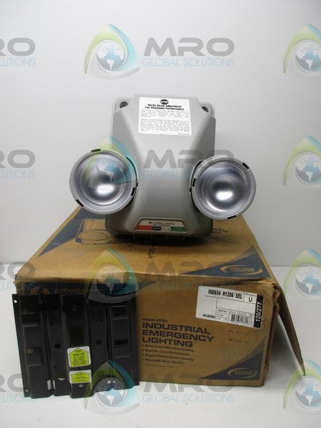 LITHONIA LIGHTING IND654-H1206-SEL SELF DIAGNOSTIC EMERGENCY LIGHT  NSMP
