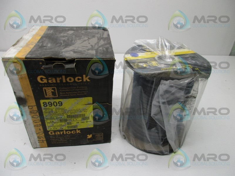 GARLOCK 8909 COMPRESSION PACKING 1/4"  NSMP