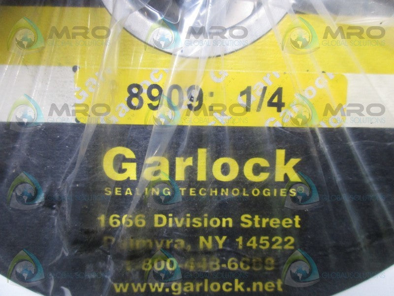 GARLOCK 8909 COMPRESSION PACKING 1/4"  NSMP
