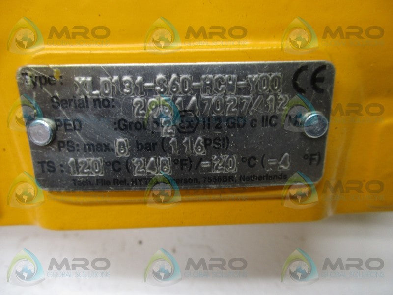 HYTORK XL0131-S60-HCH-Y00 PNEUMATIC ACTUATOR  NSMP