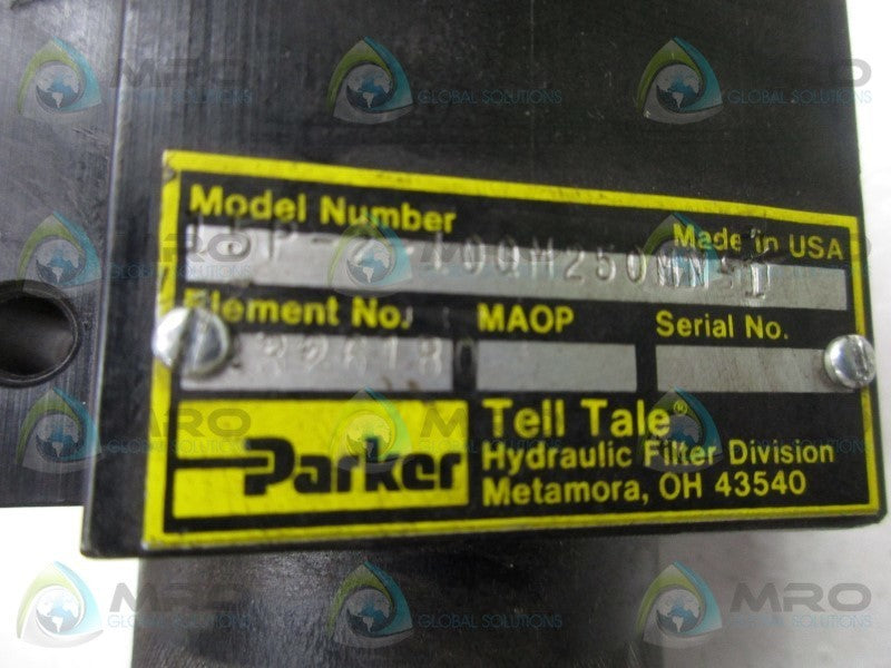 PARKER 15P-2-10QM250MN-1 CONNECTION AIR LINE FILTER  NSNP