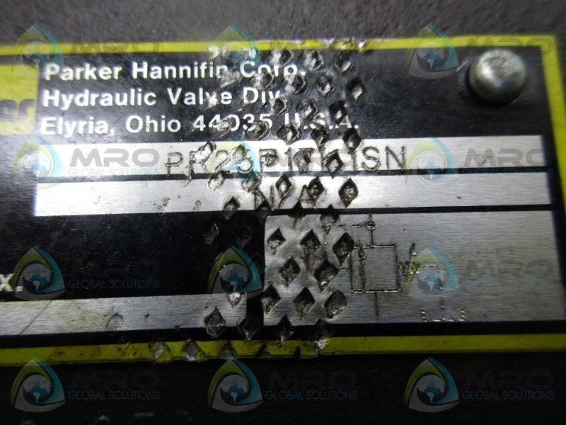 PARKER PR25P1711SN HYDRAULIC VALVE PRESSURE REDUCING  UNMP