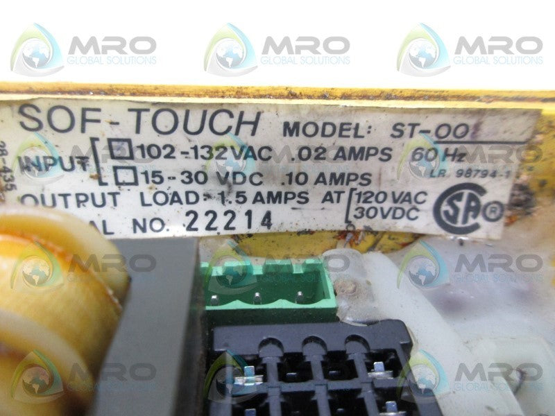 ISB SOF-TOUCH ST-OO SWITCH (AS PICTURED)  UNMP