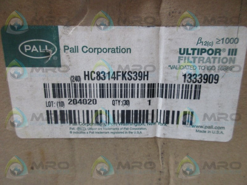 PALL HC8314FKS39H FILTER  NSMP