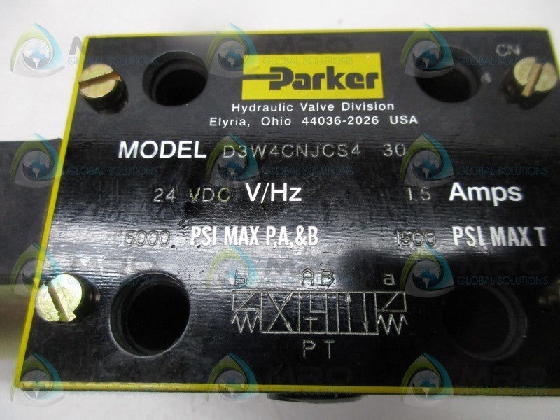 PARKER D3W4CNJCS4 DIRECTIONAL CONTROL VALVE  NSNP
