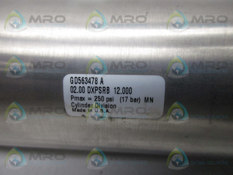 PARKER 02.00DXPSRB12.000 CYLINDER  UNMP