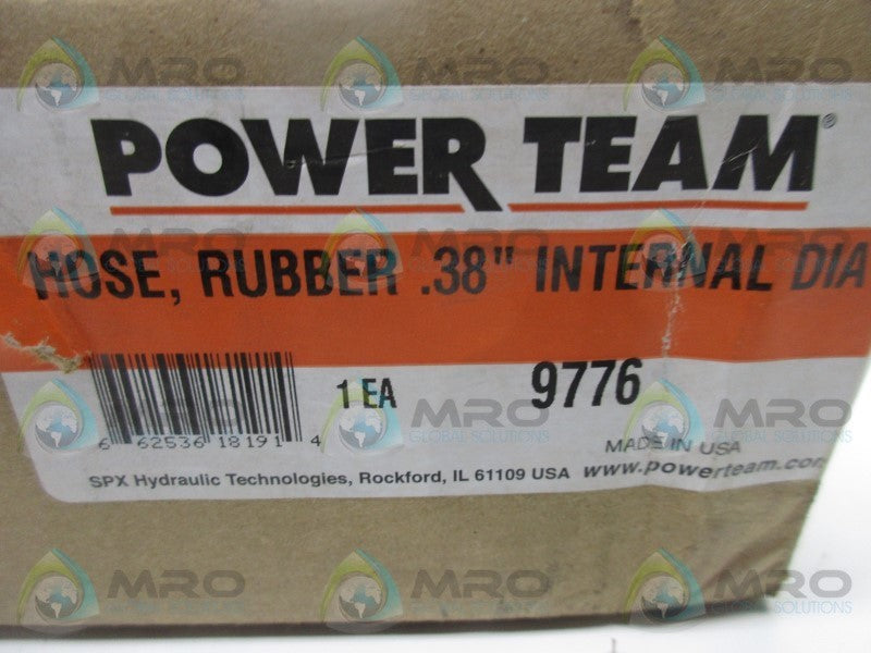 POWER TEAM 9776 RUBBER HOSE  NSFS