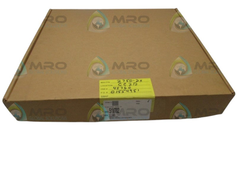 TRICONEX 2750-010 ANALOG DIGITAL INPUT MODULE ASSEMBLY  NSMP