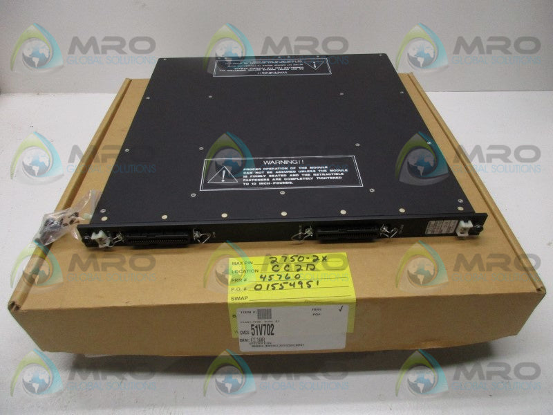 TRICONEX 2750-010 ANALOG DIGITAL INPUT MODULE ASSEMBLY  NSMP