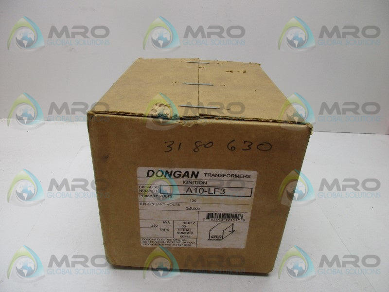 DONGAN A10-LF3 IGNITION TRANSFORMER * FACTORY SEALED *
