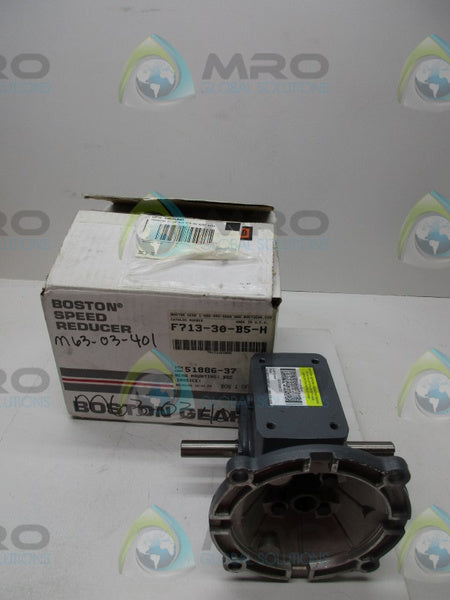 BOSTON GEAR F71330B5H GEAR REDUCER RATIO 30  NSMP