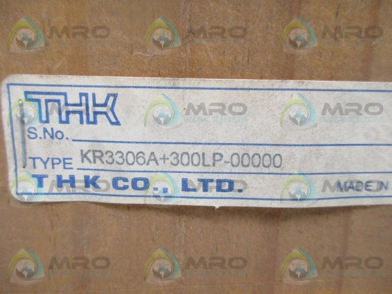 THK KR3306A-300LP-00000 GUIDE LINEAR ACTUATOR  NSMP