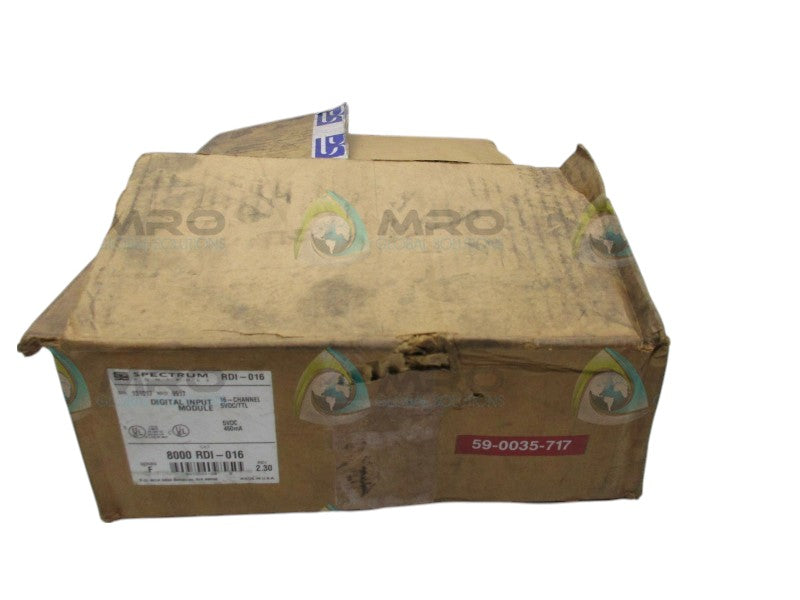 SPECTURM CONTROLS 8000-RDI-016 INPUT MODULE  NSMP