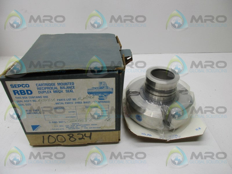 SEPCO PL1578A CARTRIDGE MOUNTED SEAL  NSMP