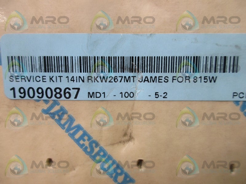JAMESBURY RKW267MT SERVICE KIT  NSMP