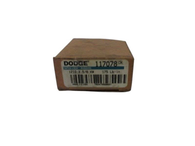 DODGE 117078 1210 TAPER LOCK BUSHING 5/8"  NSMP
