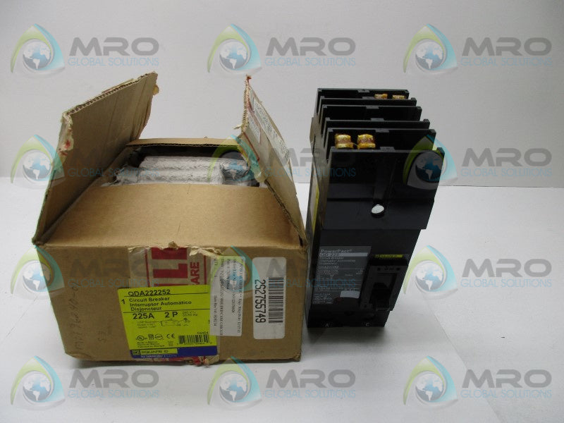 SQUARE D QDA222252 CIRCUIT BREAKER  NSMP