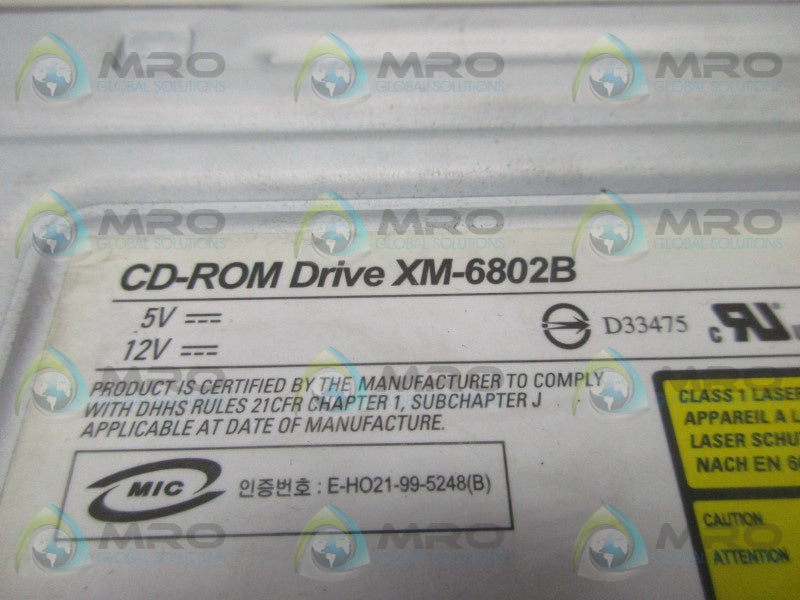 TOSHIBA XM-6802B CD-ROM DRIVE  NSMP