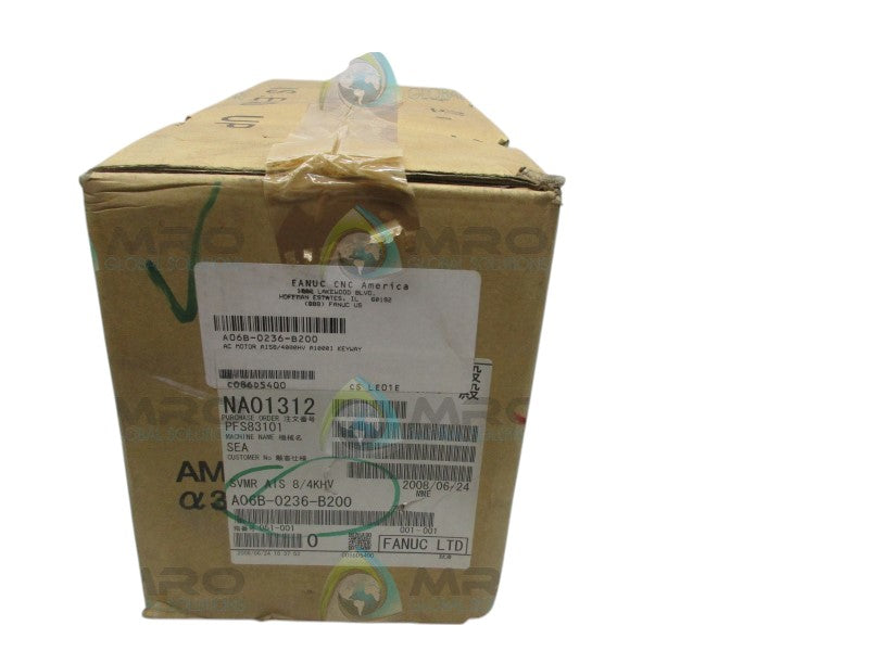 FANUC A06B-0236-B200 AC SERVO MOTOR  NSMP