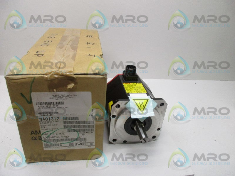 FANUC A06B-0236-B200 AC SERVO MOTOR  NSMP