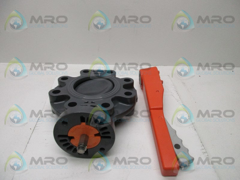 GEORGE FISCHER 161.570.007 BUTTERFLY VALVE W/ LEVER HANDLE  NSMP