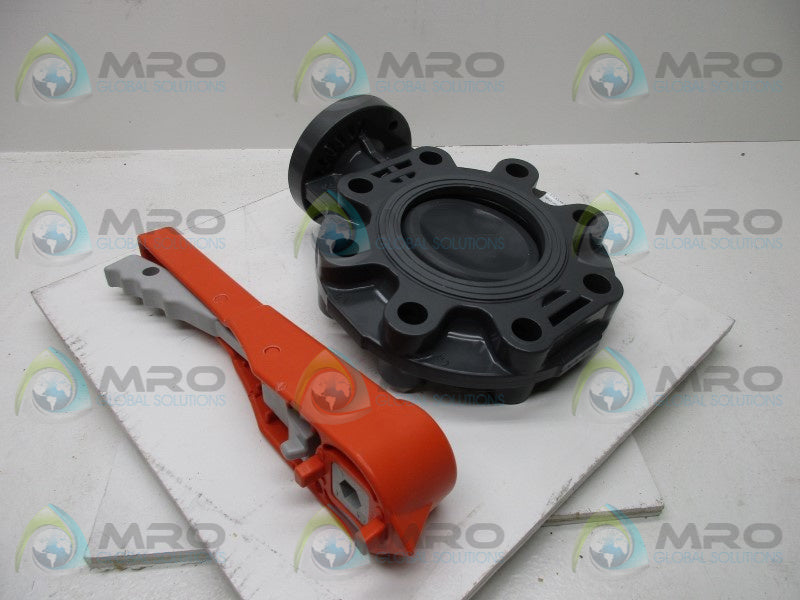 GEORGE FISCHER 161.570.007 BUTTERFLY VALVE W/ LEVER HANDLE  NSMP