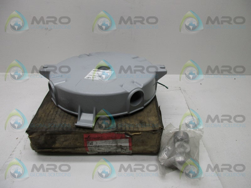 CROUSE HINDS CM3 CEILING MOUNT COVER  NSMP