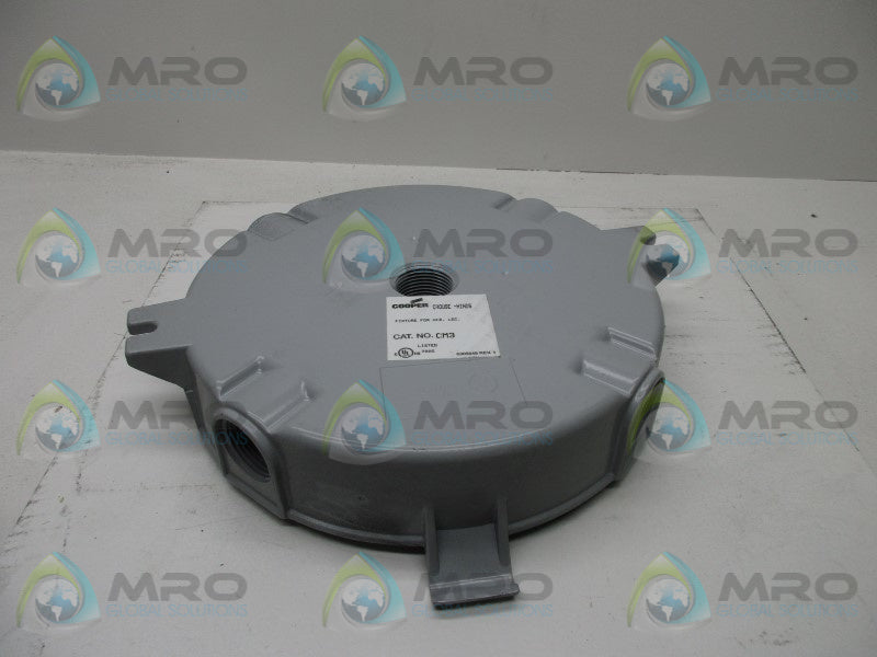 CROUSE HINDS CM3 CEILING MOUNT COVER  NSMP