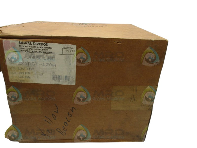 INDUSTRIAL SPARE PART 371DST-120A AMBER STROBE LIGHT  NSMP