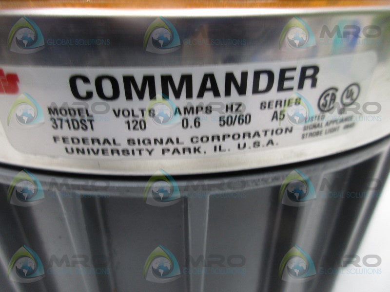 INDUSTRIAL SPARE PART 371DST-120A AMBER STROBE LIGHT  NSMP
